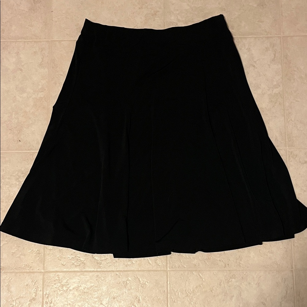 Jockey Classic Black A-Line Skirt